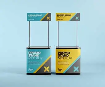 advertising promo table